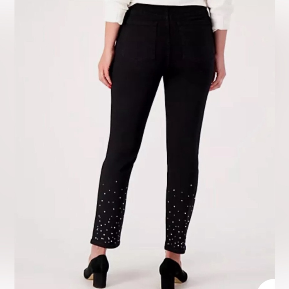 NWT Isaac Mizrahi Pull on style Jeans - Picture 3 of 6